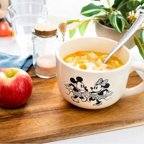 Mickey & Minnie Mouse Ceramic Soup Mug - Picture 11 of 16